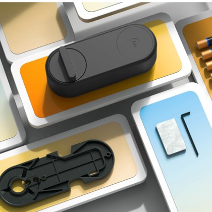 Inteligentní motorický zámek LINUS - SET S KLÁVESNICÍ A WIFI BRIDGE