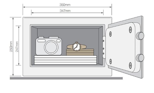 YALE Safe Guest Medium YSG/250/DB1