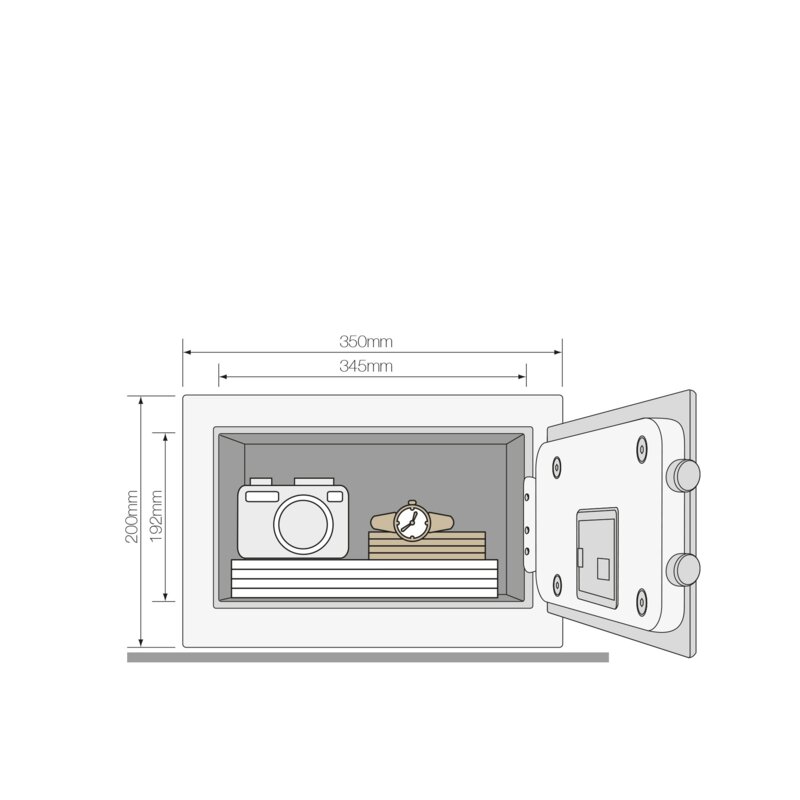 Yale High Security Compact YSEB/200/EB1