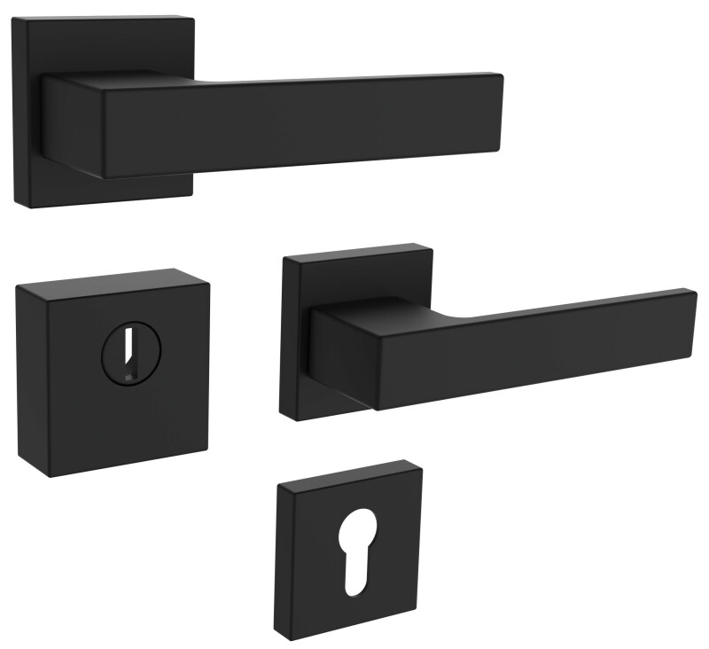 RN4/H RAVENA, černé, klika/klika