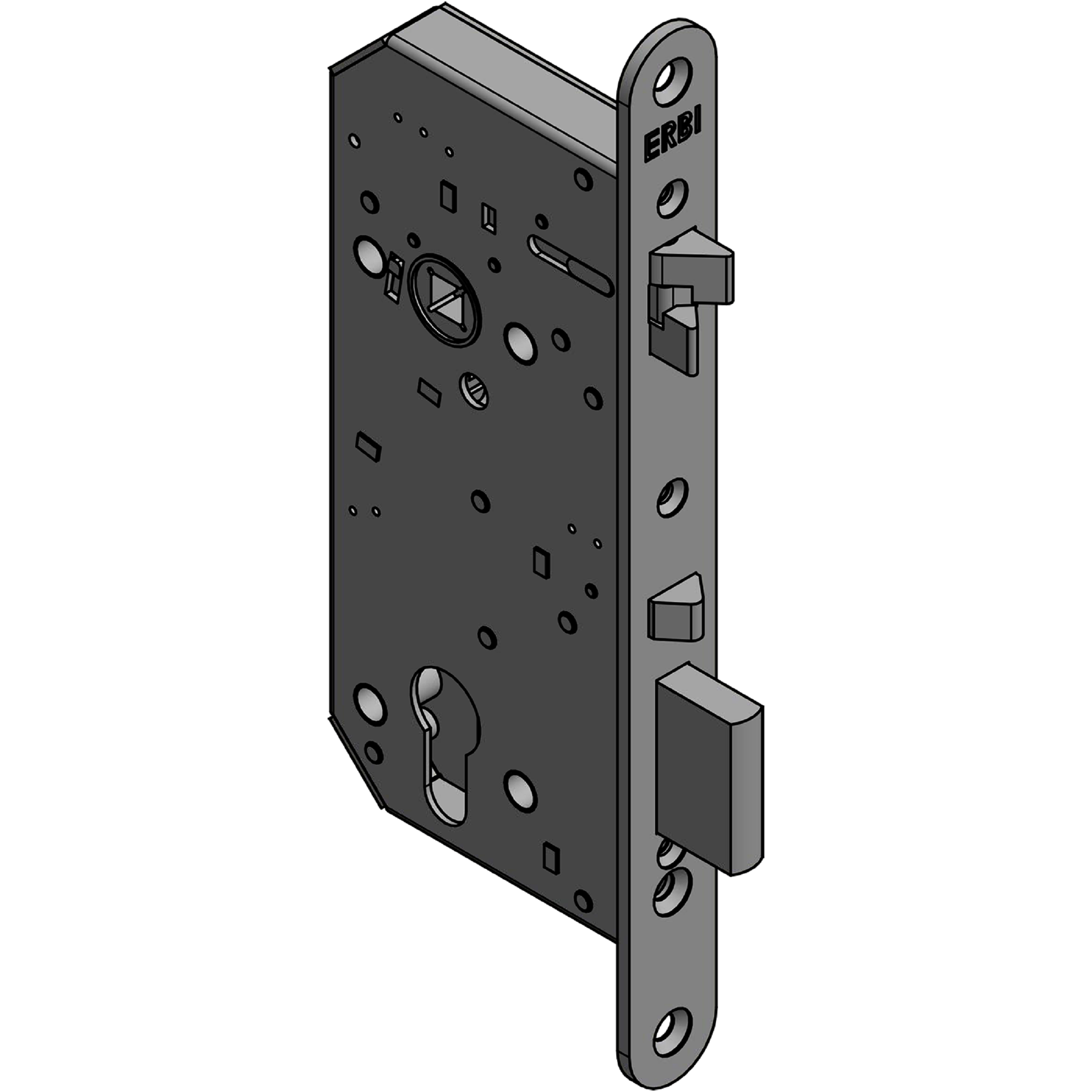 Zadlabací zámek ERBI - STAR 90/50 mechanický samozamykací