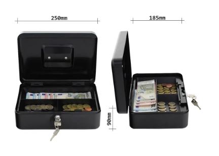 Pokladnička HomeStar Cash 3 černá