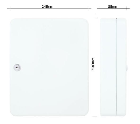 Schránka na klíče TS93 - 93 klíčů