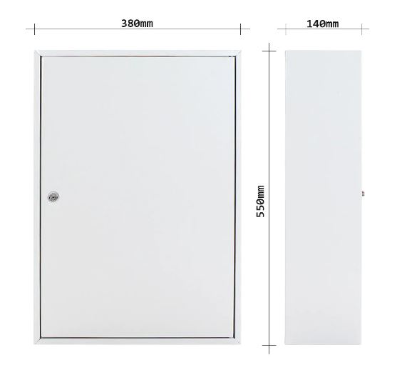 Schránka na klíče S200 - 200 klíčů