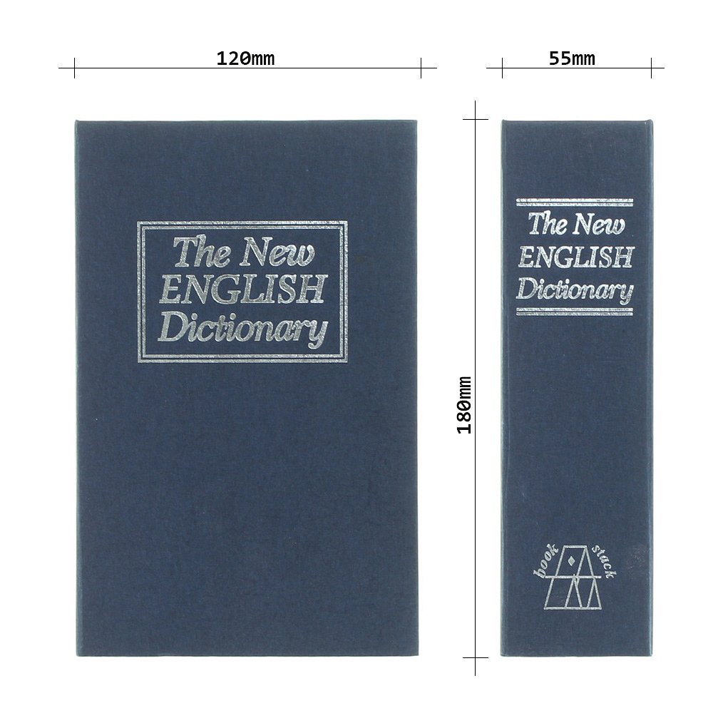 Comsafe BOOK CASE BLUE úschovná kazeta