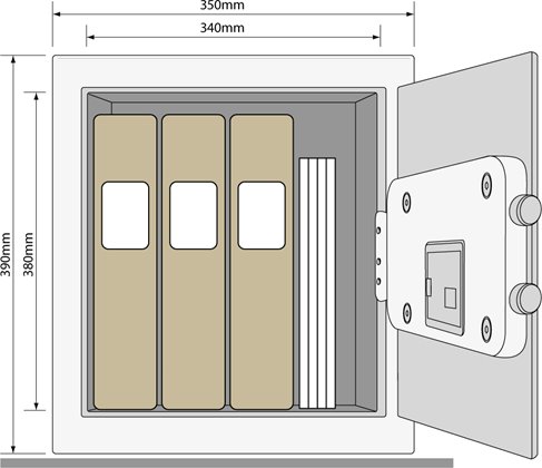 Yale Safe Large YSV/390/DB1