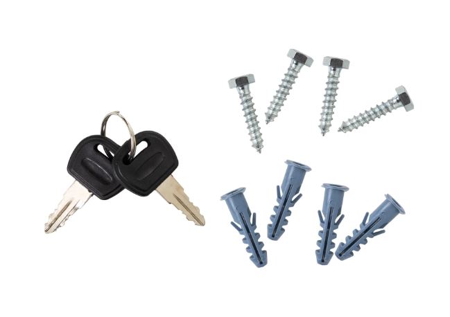 Nábytkový sejf Jupiter 4 EL antracit